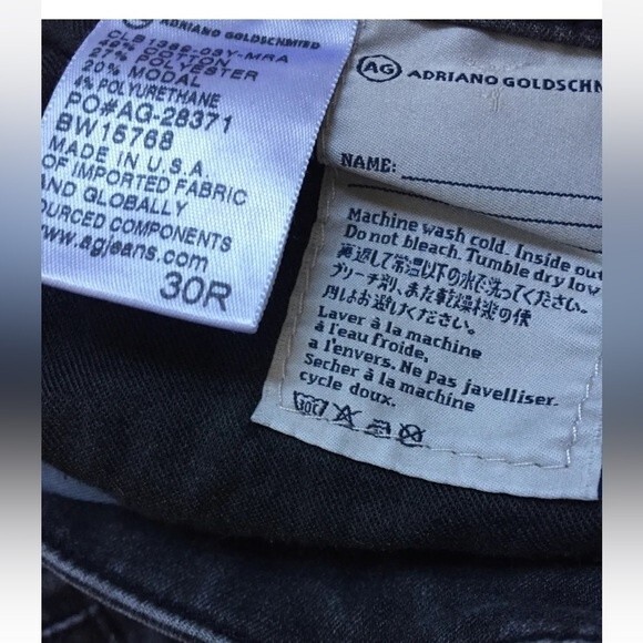 AG Adriano Goldschmied Legging Ankle Super Skinny Gray Women Sz 30R Contour - Picture 9 of 11